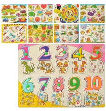 Дерев'яна іграшка Рамка-вкладиш